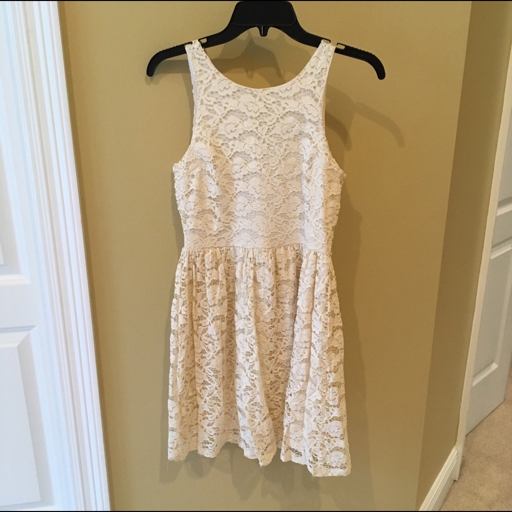 White Lace Dress